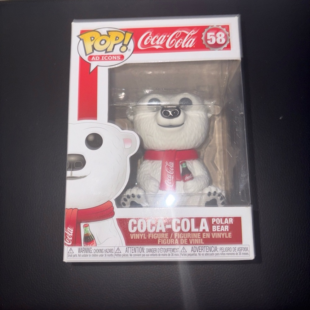 Funko Pop! Vinyl: Coca-Cola Polar Bear #58 Vinyl Figure